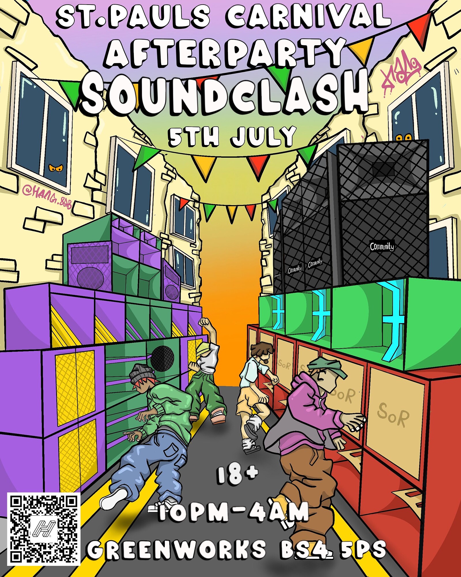 ST. PAUL'S AFTERPARTY SOUNDCLASH at Green Works