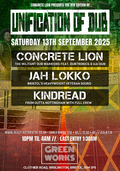 UNIFICATION OF DUB #8 at Green Works