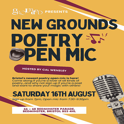New Grounds Poetry Open Mic at Grounded Bedminster