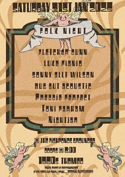 Acoustic Night 1960s vibes at Grounded Fishponds