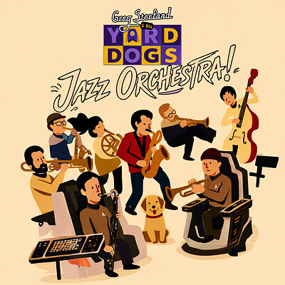 Greg Sterland & His Yard Dogs - Jazz Orchestra at Grounded in Fishponds