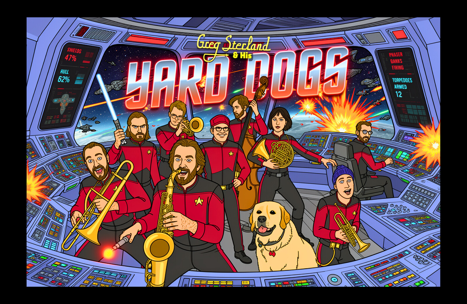 Greg Sterland & His Yard Dogs - Jazz Orchestra at Grounded in Fishponds