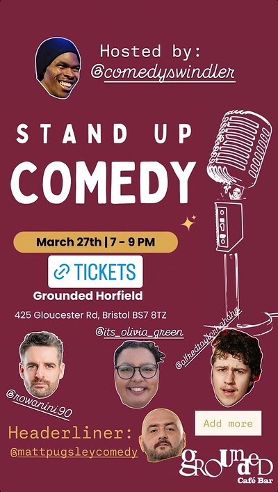 Grounded Comedy at Grounded