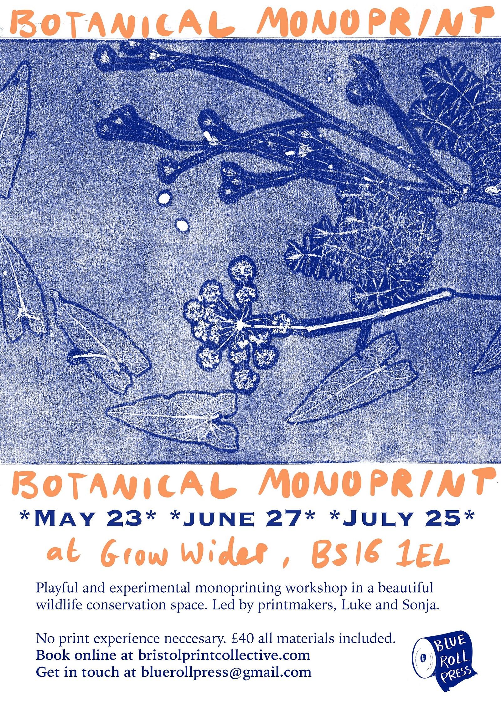 Botanical Printmaking at Grow Wilder AWT