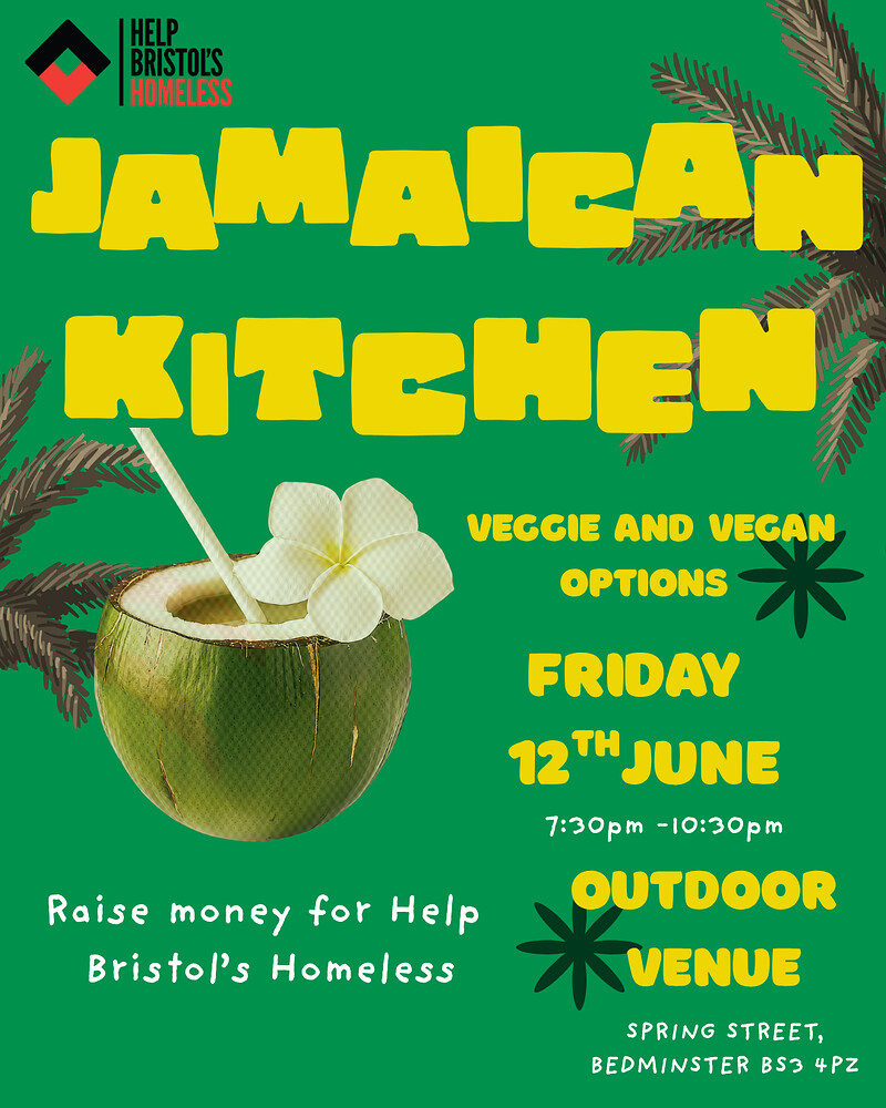 Jamaican Kitchen Night at Help Bristols Homeless