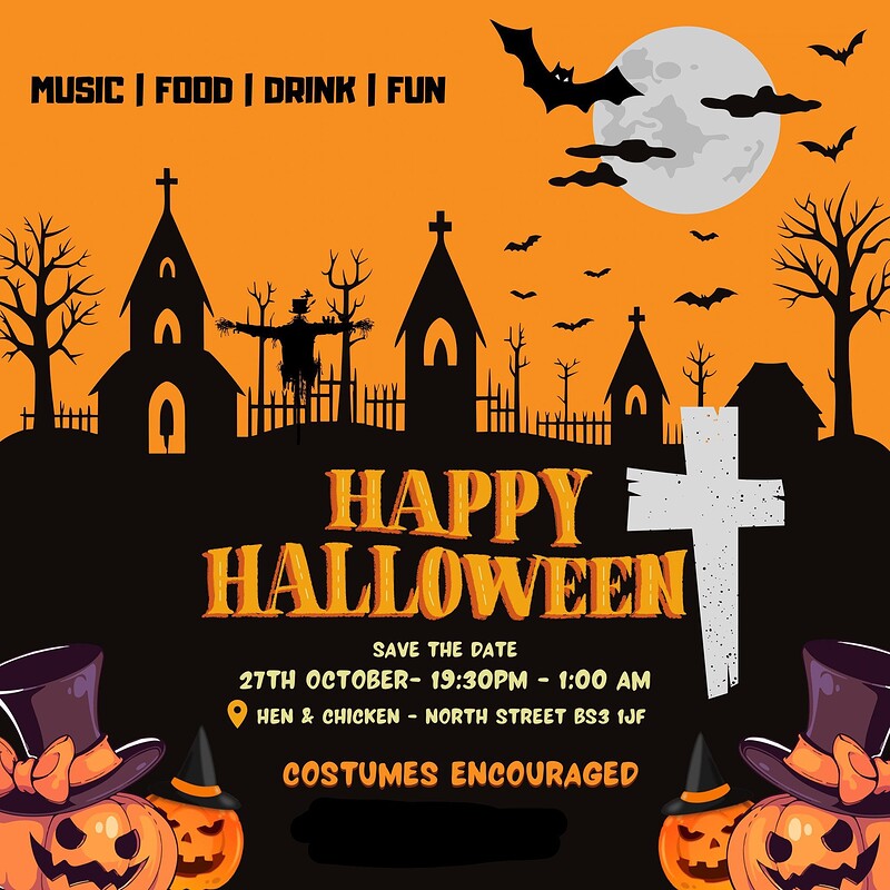Happy Halloween at Hen & Chicken