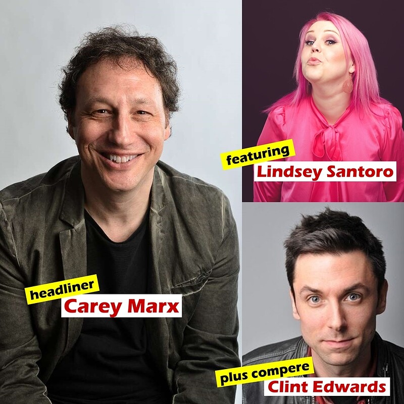 Stand Up For The Weekend with CAREY MARX & GUESTS at Hen & Chicken