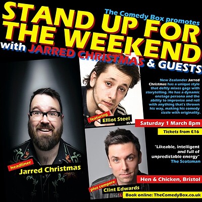 Stand Up For The Weekend with JARRED CHRISTMAS at Hen & Chicken