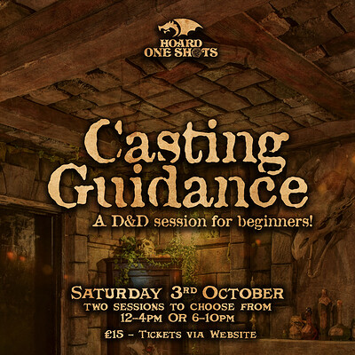 Beginners D&D Session - Casting Guidance at HOARD