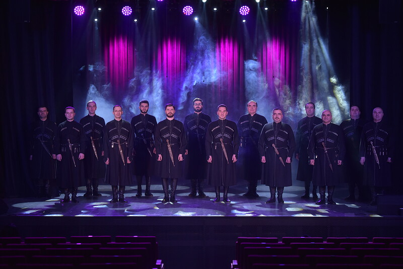 Georgian state ensemble, Rustavi. Workshop + concert at Holy Trinity Church, Hotwells