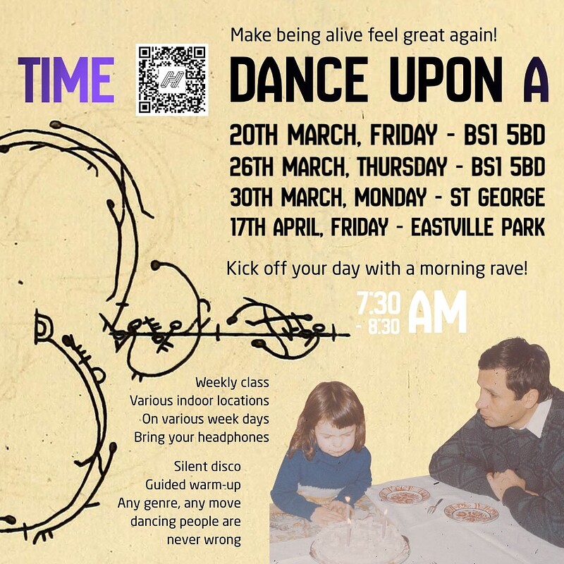 Dance Upon a Time at HOURS, 10 Colston Yard, BS1 5BD