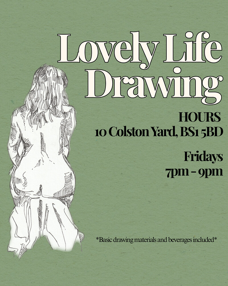 Lovely Life Drawing at Hours Space