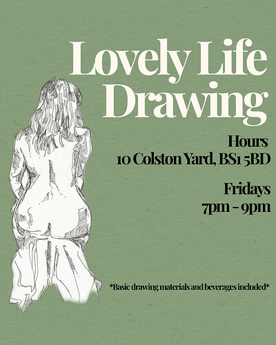 Lovely Life Drawing at Hours