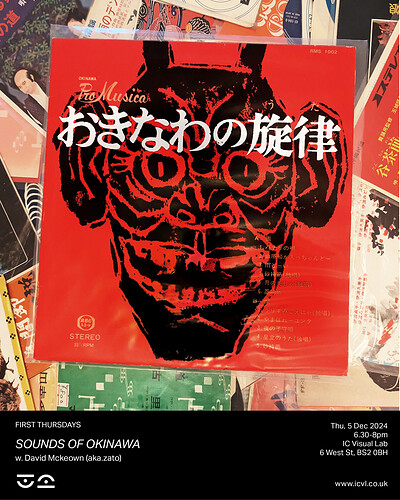 Sounds of Okinawa with David Mckeown at IC Visual Lab