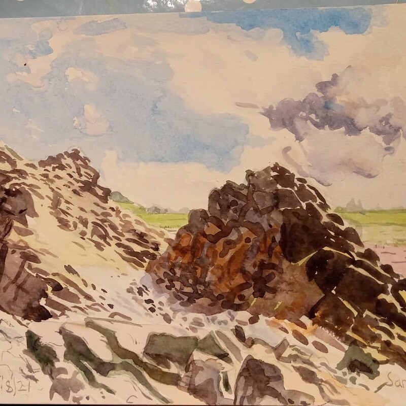 Exhibition and Sale of Watercolours by David Mowat at In Bristol Studios Great Western Lane Barton Hill BS5