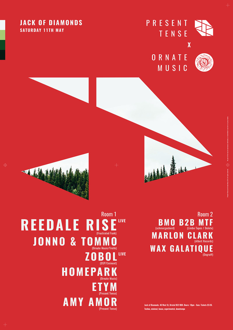 Present Tense x Ornate Music: Reedale Rise at Jack Of Diamonds