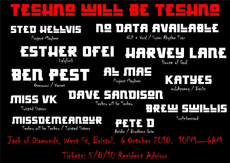 Techno will be Techno at Jack Of Diamonds