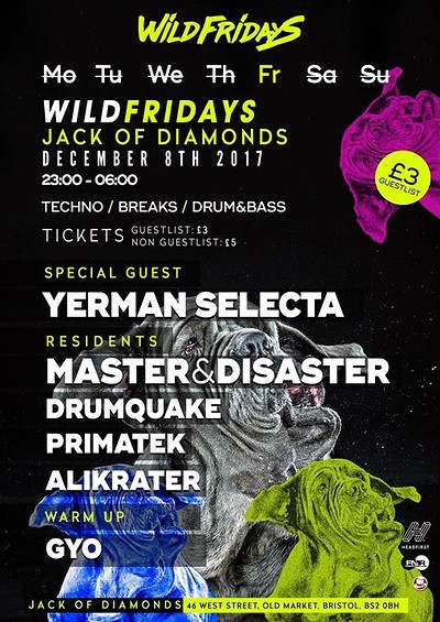 Wild Fridays at Jack of Diamonds