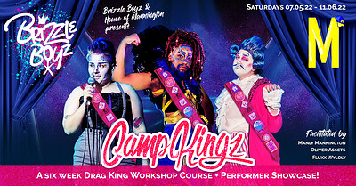 Camp Kingz  - Six Week Drag King Workshop Course at Jump Studio + The Station