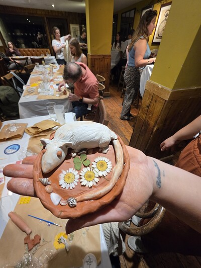 Spooky pottery & Pints at King Street Brew House, 13 Welsh Back, Bristol BS1 4RR