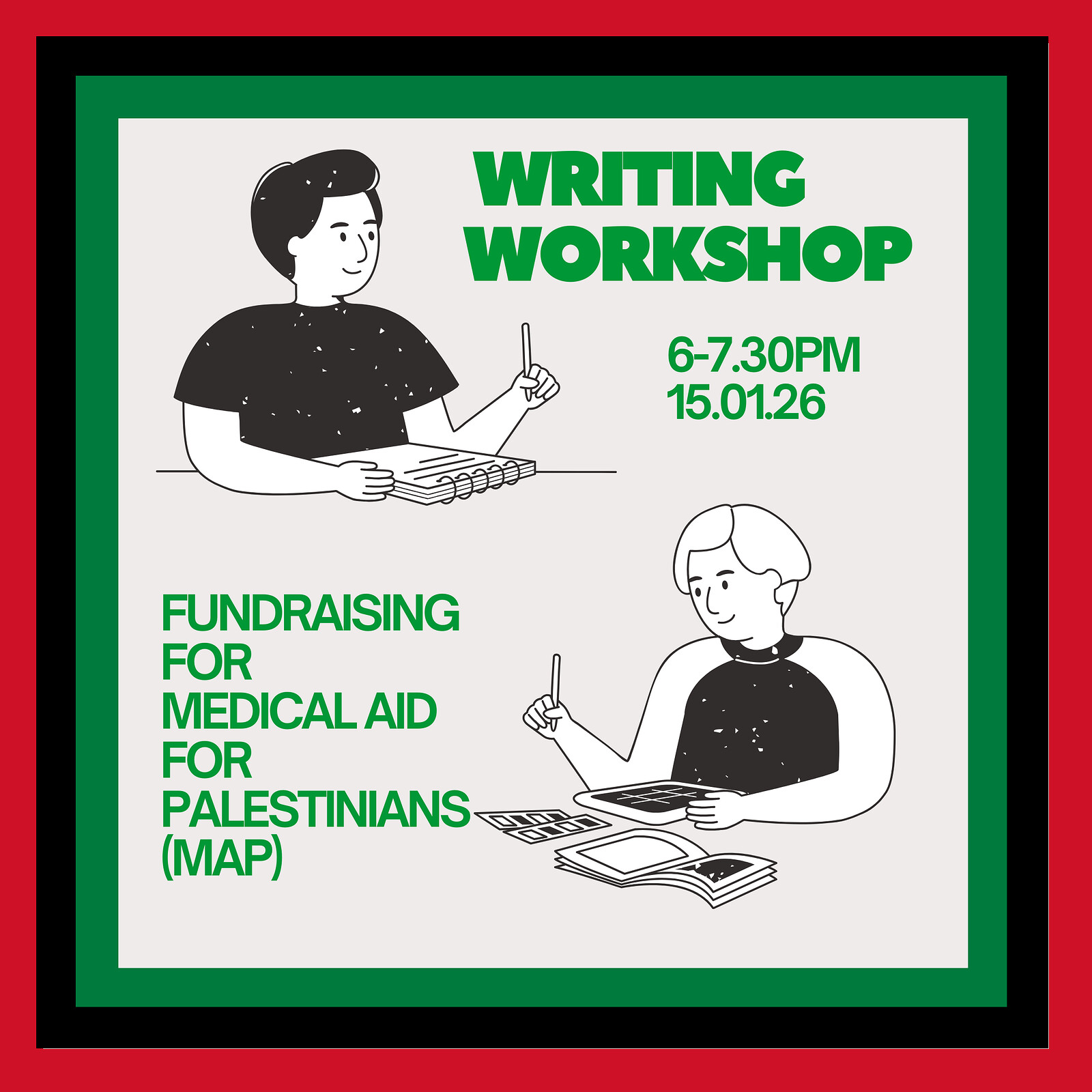 Find Your Flow: A Creative Writing Workshop for MAP at King Street Brew House