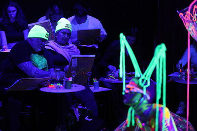 NEON NAKED LIFE DRAWING | KINGS STREET BREW HOUSE, BRISTOL at Kings Street Brew House