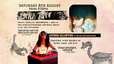 Layla Tutt & Aether Valentine ft The One Time Seance Band at Kingsdown Vaults