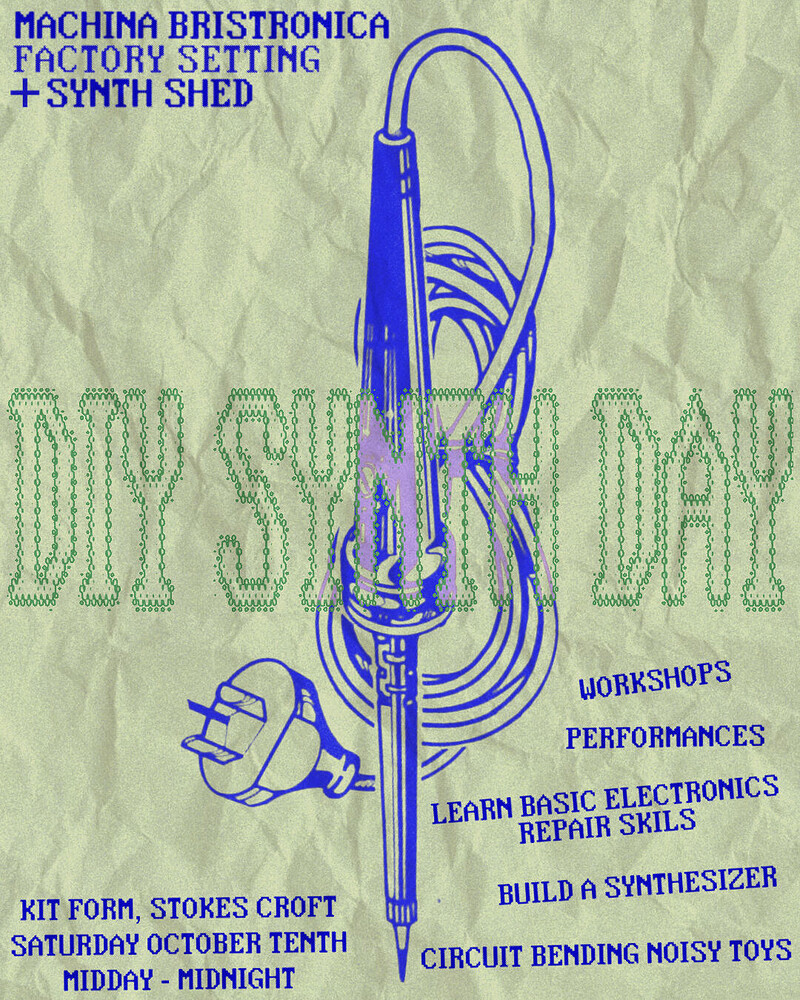 Do-It-Yourself Synth Building and Electronics Day at KIT FORM
