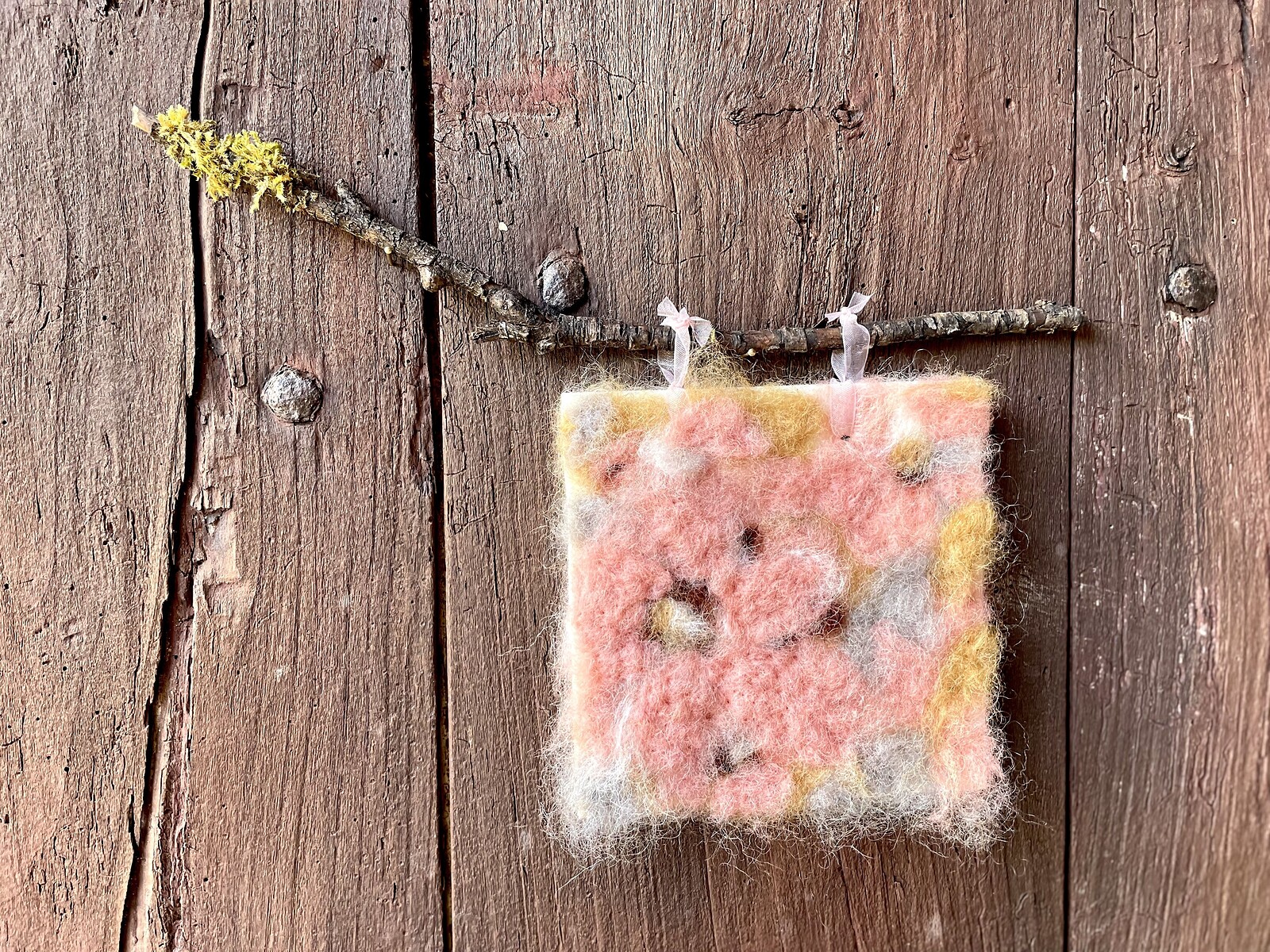 Force of Nature wall tapestry workshop at KIT FORM