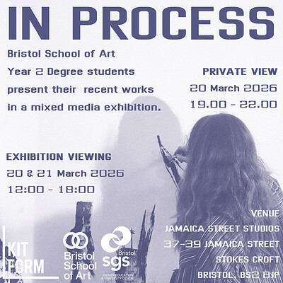 In Process Exhibition Preview at KIT FORM