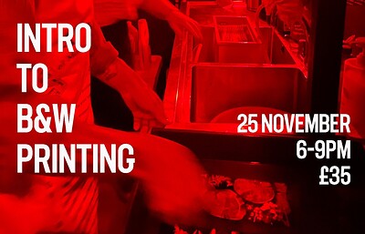 Intro to Black & White Printing Workshop at KIT FORM