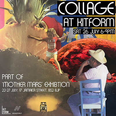 MOTHER MARS: Collage Making Workshop at KIT FORM