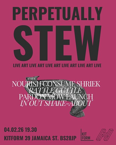 Perpetually Stew at KIT FORM