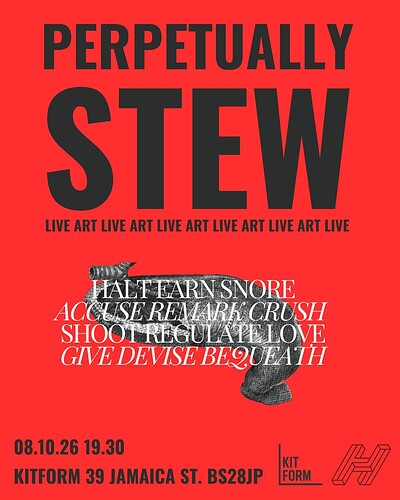 Perpetually Stew at KIT FORM