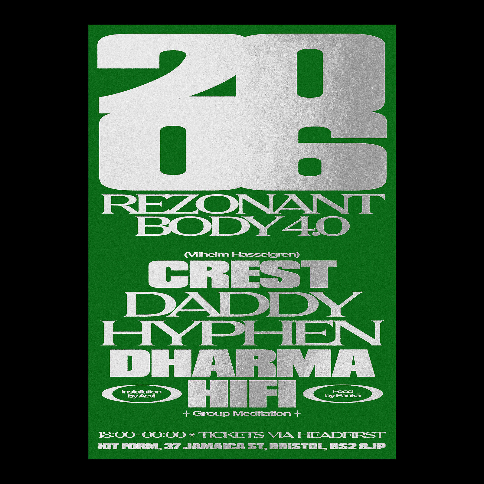 REZONANT BODY 4.0 w/ Dharma Hifi at KIT FORM