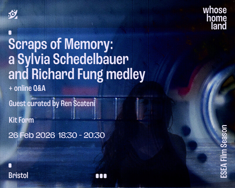 Scraps of Memory: A Sylvia Schedelbauer and Richard Fung Medley at KIT FORM