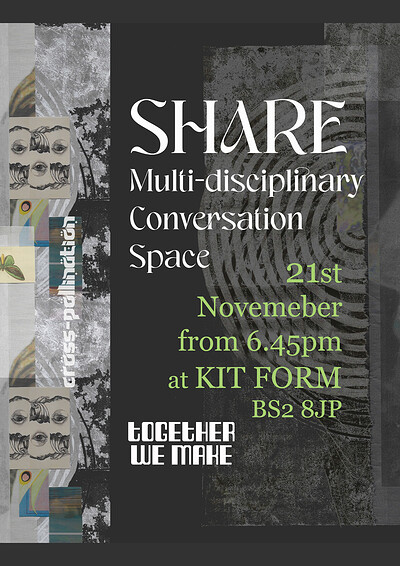 SHARE: Multi-disciplinary Conversation Space for Creatives at KIT FORM