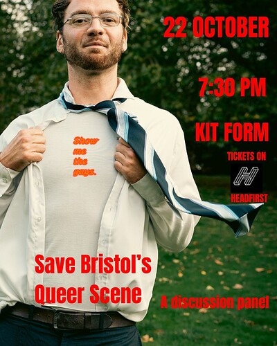 SMTG: Save Bristol's Queer Scene at KIT FORM