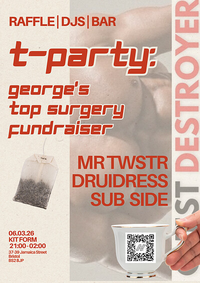 T PARTY: George's Top Surgery Fundraiser at KIT FORM