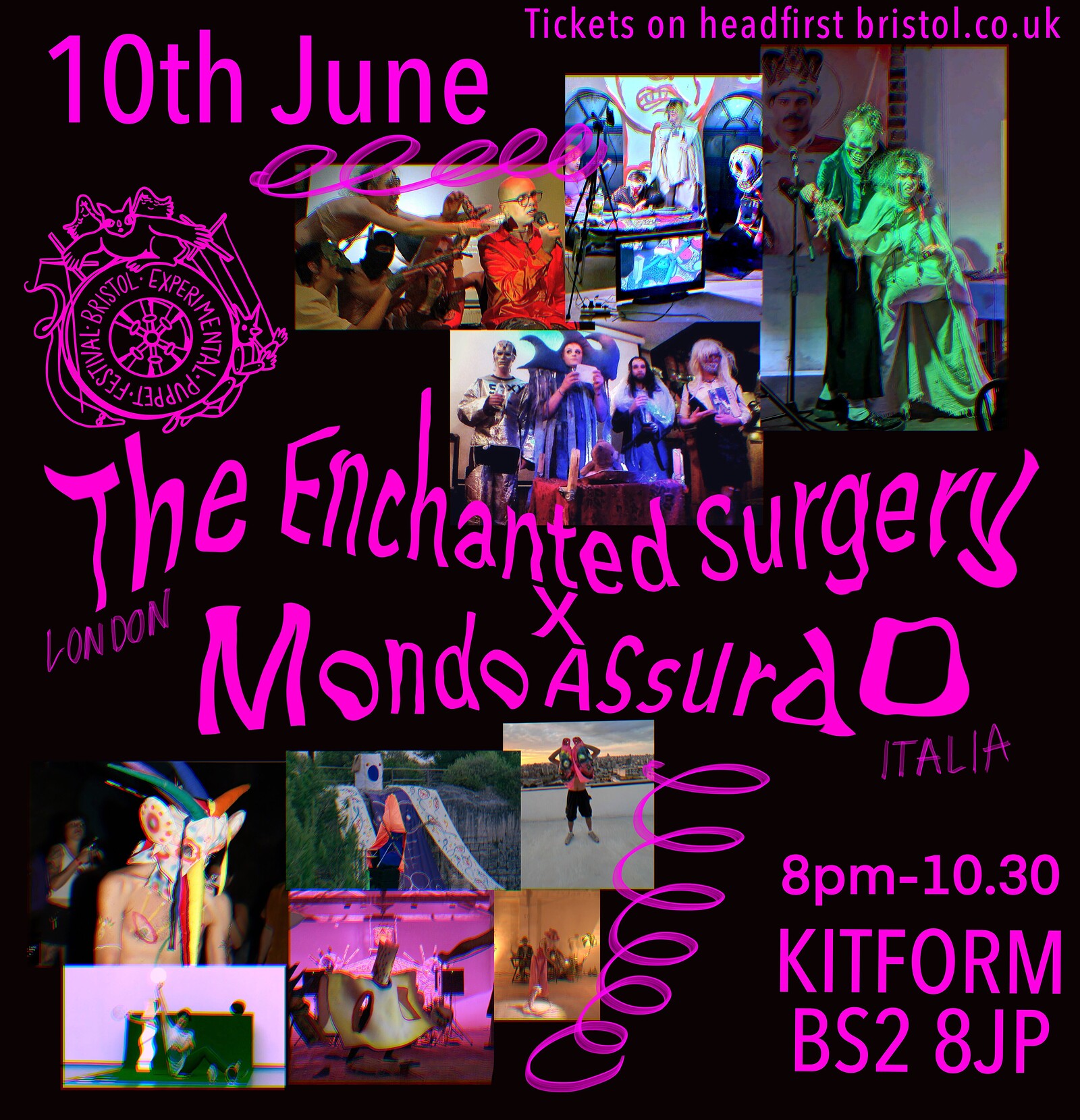 THE ENCHANTED SURGERY X MONDO ASSURDO at KIT FORM