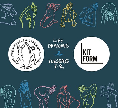 United Models Life Drawing at KIT FORM