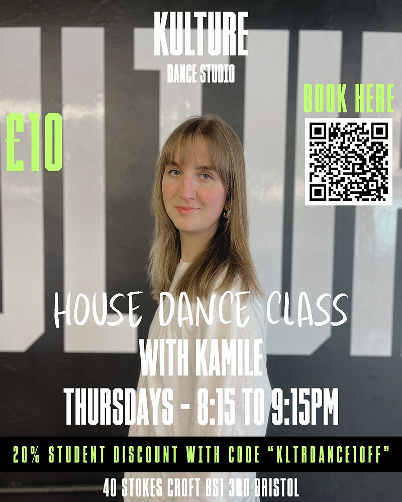House Dance Class with Kamile at Kulture Dance Studio