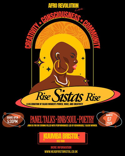 Afro Revolution : RISE SISTERS RISE at Kuumba Center