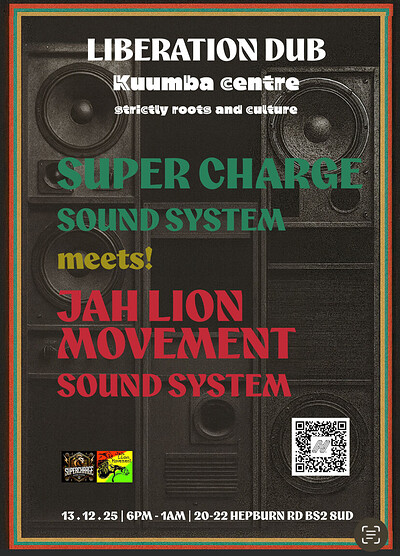 Liberation Dub at Kuumba Centre