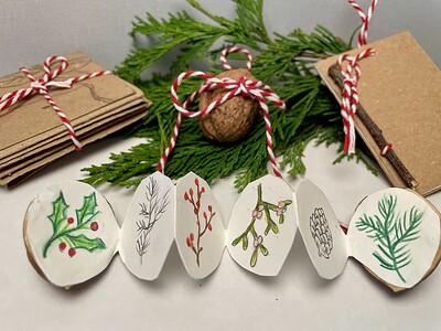 Festive Miniature Bookmaking Workshop at L'Étoile Studio