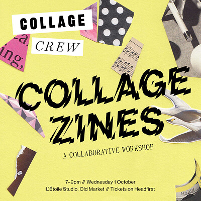 Collage Crew: Collage Zines at L'Étoile Studio