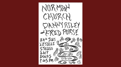 Norman Church + Danny Riley & Fred Purse at L'Étoile Studio