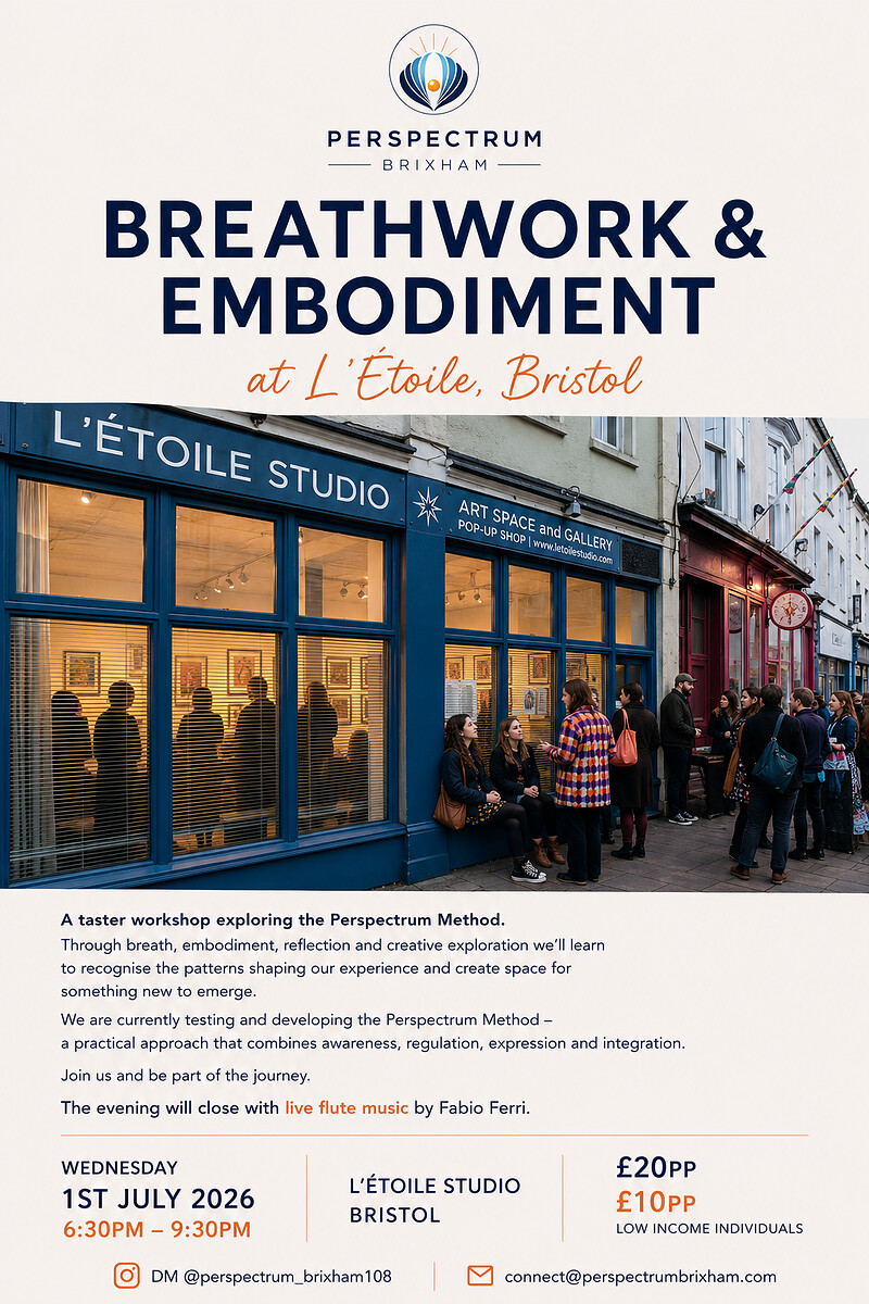 Perspectrum: breathwork and embodiment workshop at L'Étoile Studio