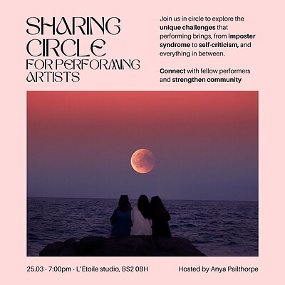 Sharing Circle for Performing Artists at L'Étoile Studio