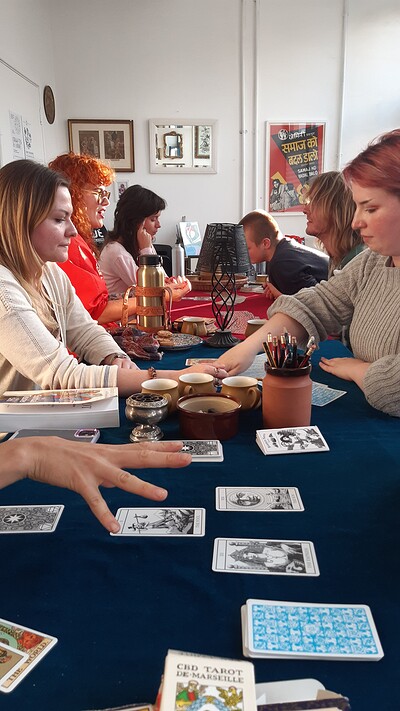 Tarot Conversations - Tarot Reading Group Practice at L'Étoile Studio